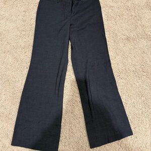 New York & Company Charcoal Pinstripe Trousers